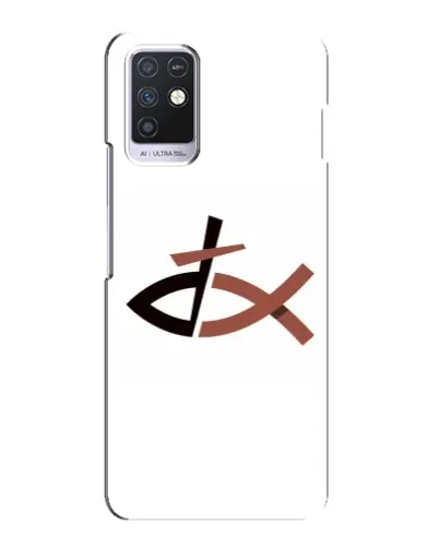 Чохол для Infinix Note 10 з картинкою «Риба та хрест» Чохол для Infinix Note 10 з картинкою «Риба та хрест»