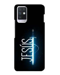 Чохол для Infinix Note 10 з картинкою «Меч Духа Jesus»