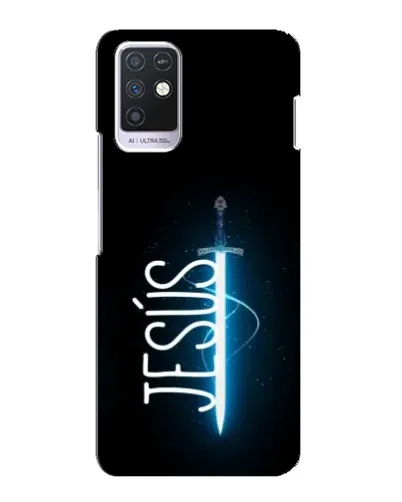 Чохол для Infinix Note 10 з картинкою «Меч Духа Jesus» Чохол для Infinix Note 10 з картинкою «Меч Духа Jesus»