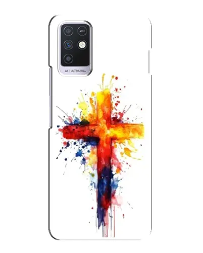 Чохол для Infinix Note 10 з картинкою «Акварельний хрест» Чохол для Infinix Note 10 з картинкою «Акварельний хрест»