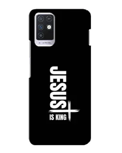 Чохол для Infinix Note 10 з картинкою «Вертикаль віри Jesus»