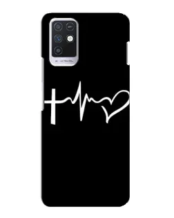 Чехол для Infinix Note 10 с картинкой «Пульс веры»