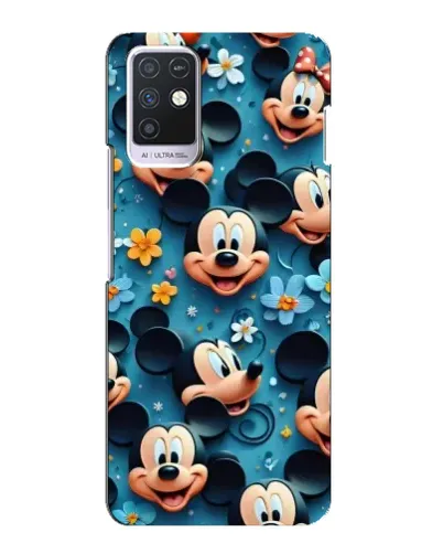 Чехол для Infinix Note 10 с картинкой «Паттерн Микки и Минни» Чехол для Infinix Note 10 с картинкой «Паттерн Микки и Минни»