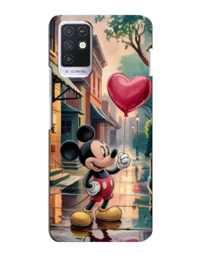 Чехол для Infinix Note 10 с картинкой «Микки и шарик-сердце» Чехол для Infinix Note 10 с картинкой «Микки и шарик-сердце»
