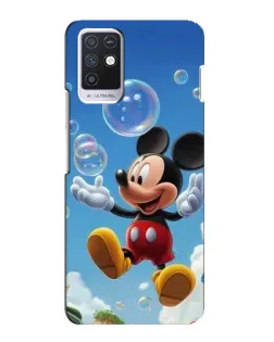 Чехол для Infinix Note 10 с картинкой «Mickey и мыльные пузыри» Чехол для Infinix Note 10 с картинкой «Mickey и мыльные пузыри»