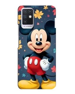 Чехол для Infinix Note 10 с картинкой «Осенний Mickey Mouse»