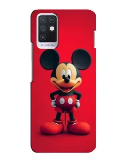Чехол для Infinix Note 10 с картинкой «Mickey в полный рост»