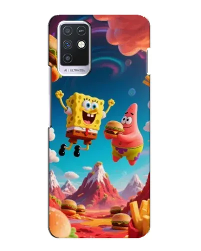 Чехол для Infinix Note 10 с картинкой «Космический фастфуд» Чехол для Infinix Note 10 с картинкой «Космический фастфуд»
