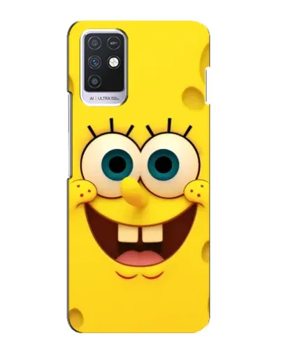 Чехол для Infinix Note 10 с картинкой «Губка Боб улыбка» Чехол для Infinix Note 10 с картинкой «Губка Боб улыбка»