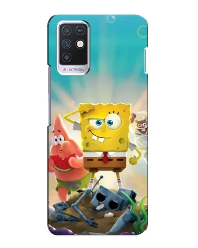 Чехол для Infinix Note 10 с картинкой «Спанч Боб победитель» Чехол для Infinix Note 10 с картинкой «Спанч Боб победитель»