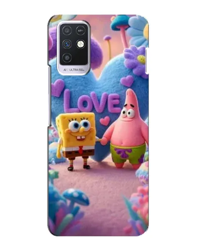 Чехол для Infinix Note 10 с картинкой «Губка Боб Патрик» Чехол для Infinix Note 10 с картинкой «Губка Боб Патрик»
