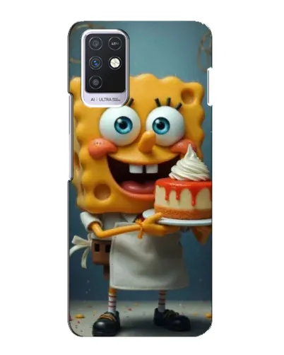 Чехол для Infinix Note 10 с картинкой «Повар Спанч Боб» Чехол для Infinix Note 10 с картинкой «Повар Спанч Боб»