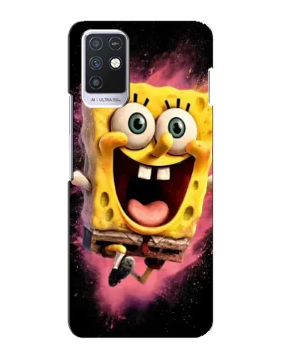 Чехол для Infinix Note 10 с картинкой «Взрывной Спанч Боб» Чехол для Infinix Note 10 с картинкой «Взрывной Спанч Боб»