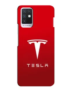 Чохол для Infinix Note 10 з картинкою «Tesla Red Classic» Чохол для Infinix Note 10 з картинкою «Tesla Red Classic»