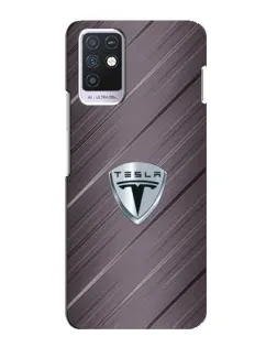 Чохол для Infinix Note 10 з картинкою «Металева текстура Tesla» Чохол для Infinix Note 10 з картинкою «Металева текстура Tesla»