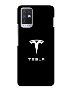 Чохол для Infinix Note 10 з картинкою «Tesla White Logo» Чохол для Infinix Note 10 з картинкою «Tesla White Logo»