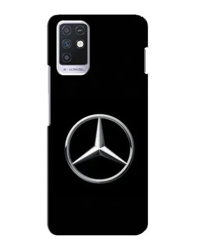 Чехол для Infinix Note 10 с картинкой «Mercedes классический лого»