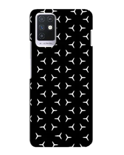 Чехол для Infinix Note 10 с картинкой «Mercedes паттерн звезд» Чехол для Infinix Note 10 с картинкой «Mercedes паттерн звезд»