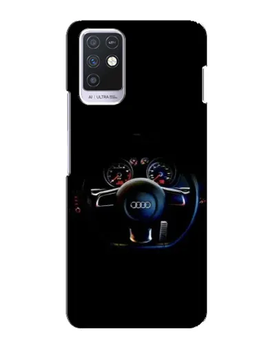 Чехол для Infinix Note 10 с картинкой «Салон Audi — руль» Чехол для Infinix Note 10 с картинкой «Салон Audi — руль»