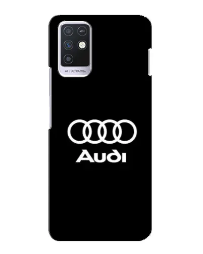 Чехол для Infinix Note 10 с картинкой «Классическое лого Audi» Чехол для Infinix Note 10 с картинкой «Классическое лого Audi»