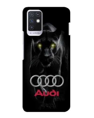 Чехол для Infinix Note 10 с картинкой «Пантера и Audi» Чехол для Infinix Note 10 с картинкой «Пантера и Audi»