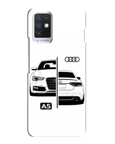 Чехол для Infinix Note 10 с картинкой «Audi — контрастный дизайн» Чехол для Infinix Note 10 с картинкой «Audi — контрастный дизайн»
