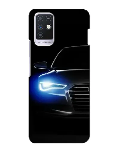 Чехол для Infinix Note 10 с картинкой «Неоновый взгляд Audi» Чехол для Infinix Note 10 с картинкой «Неоновый взгляд Audi»