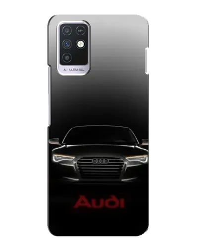 Чехол для Infinix Note 10 с картинкой «Audi — градиентный контур» Чехол для Infinix Note 10 с картинкой «Audi — градиентный контур»