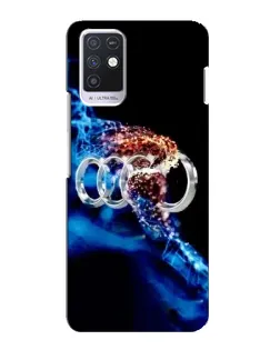 Чохол для Infinix Note 10 з картинкою «Енергія лого Audi» Чохол для Infinix Note 10 з картинкою «Енергія лого Audi»