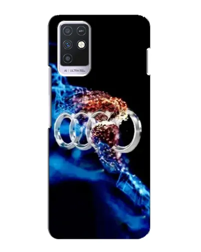 Чехол для Infinix Note 10 с картинкой «Энергия лого Audi» Чехол для Infinix Note 10 с картинкой «Энергия лого Audi»
