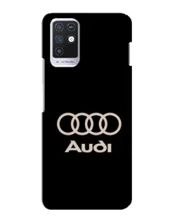 Чохол для Infinix Note 10 з картинкою «Audi — золотий логотип» Чохол для Infinix Note 10 з картинкою «Audi — золотий логотип»