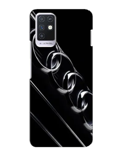 Чехол для Infinix Note 10 с картинкой «Audi — абстрактные кольца» Чехол для Infinix Note 10 с картинкой «Audi — абстрактные кольца»
