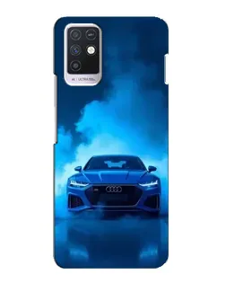 Чохол для Infinix Note 10 з картинкою «Audi — блакитна енергія» Чохол для Infinix Note 10 з картинкою «Audi — блакитна енергія»