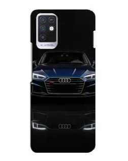 Чохол для Infinix Note 10 з картинкою «Audi — нічне відображення» Чохол для Infinix Note 10 з картинкою «Audi — нічне відображення»