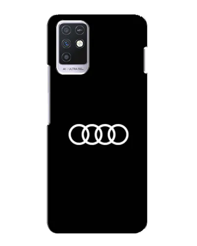 Чехол для Infinix Note 10 с картинкой «Audi White Logo» Чехол для Infinix Note 10 с картинкой «Audi White Logo»