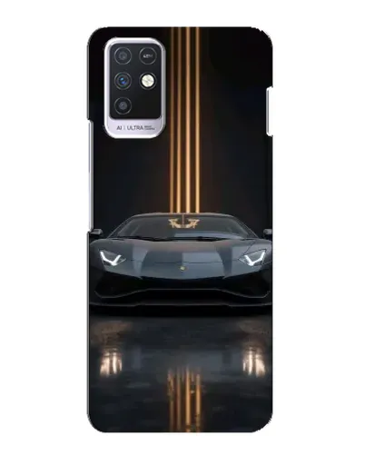 Чехол для Infinix Note 10 с картинкой «Lamborghini золотые линии» Чехол для Infinix Note 10 с картинкой «Lamborghini золотые линии»