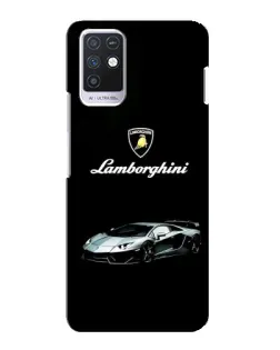 Чохол для Infinix Note 10 з картинкою «Логотип Lamborghini класика»