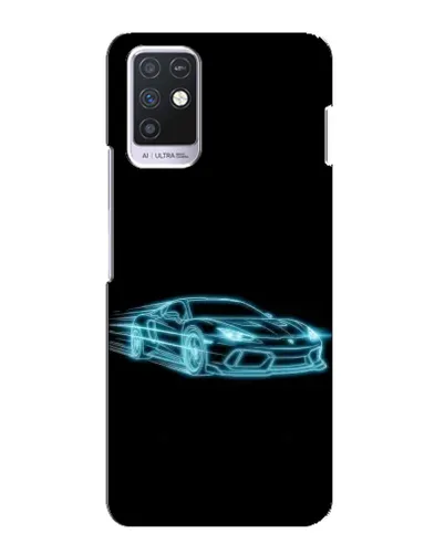 Чехол для Infinix Note 10 с картинкой «Неоновый контур Lamborghini» Чехол для Infinix Note 10 с картинкой «Неоновый контур Lamborghini»