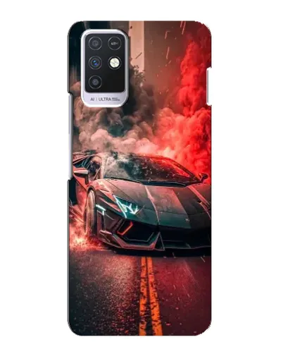Чехол для Infinix Note 10 с картинкой «Lamborghini красный дым» Чехол для Infinix Note 10 с картинкой «Lamborghini красный дым»