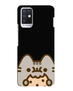 Чохол для Infinix Note 10 з картинкою «Пушин на чорному» Чохол для Infinix Note 10 з картинкою «Пушин на чорному»