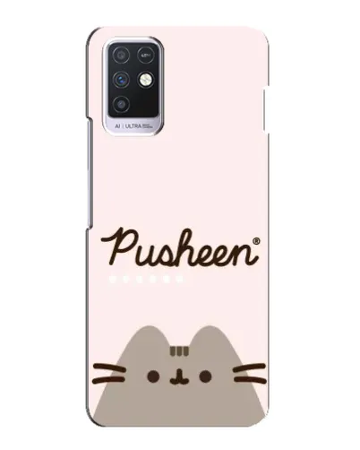 Чохол для Infinix Note 10 з картинкою «Pusheen логотип» Чохол для Infinix Note 10 з картинкою «Pusheen логотип»