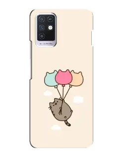 Чохол для Infinix Note 10 з картинкою «Пушин на кульках» Чохол для Infinix Note 10 з картинкою «Пушин на кульках»