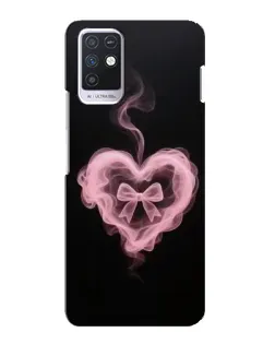 Чохол для Infinix Note 10 з картинкою «Димчасте серце»