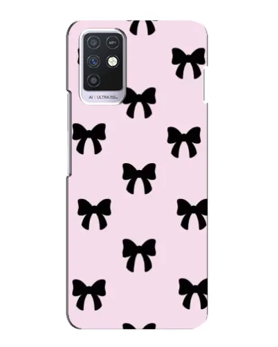 Чохол для Infinix Note 10 з картинкою «Чорні банти Coquette» Чохол для Infinix Note 10 з картинкою «Чорні банти Coquette»