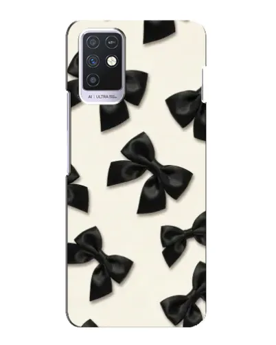 Чохол для Infinix Note 10 з картинкою «Чорні бантики» Чохол для Infinix Note 10 з картинкою «Чорні бантики»
