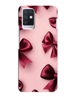 Чохол для Infinix Note 10 з картинкою «Бордовий атлас»