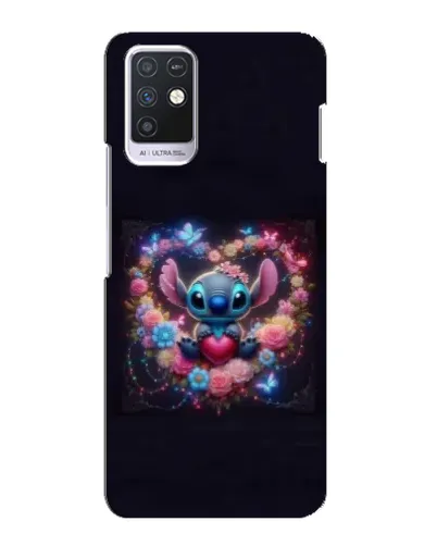 Чохол для Infinix Note 10 з картинкою «Stitch у квітах» Чохол для Infinix Note 10 з картинкою «Stitch у квітах»