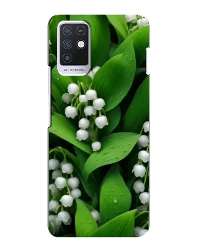 Чохол для Infinix Note 10 з картинкою «Конвалії в зелені»