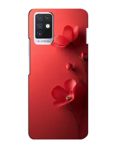 Чохол для Infinix Note 10 з картинкою «Макові суцвіття»