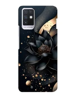 Чохол для Infinix Note 10 з картинкою «Чорний лотос» Чохол для Infinix Note 10 з картинкою «Чорний лотос»